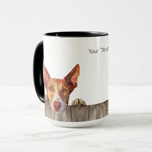 Ibizan Hound Chig Mug (Devant gauche)