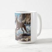 Ibizan Hound Élégante Mug De Café (Devant droit)