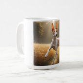 Ibizan Hound Élégante Mug De Café (Devant gauche)