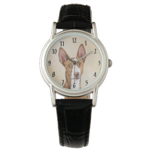 Ibizan Houndschilderen - Kute Original Dog Art Horloge