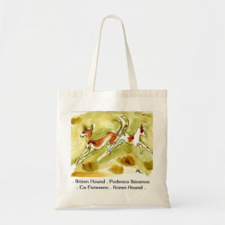 Ibizan Podenco Ca Eivissenc Canvas tas "Natural"
