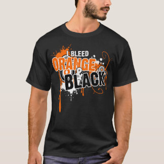 IBledOranjeBlackPulloverHoodie T-shirt
