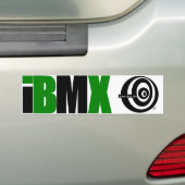 iBMX bumpersticker (Op auto)