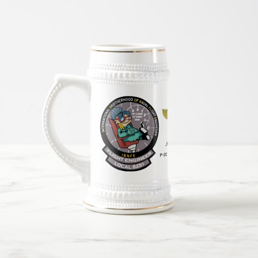 IBNFE Local 8251 Stein Bierpul (Links)