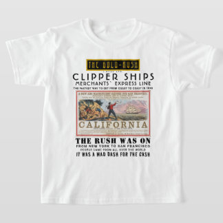 IBONELTD. CLIPPER SHIPS 3 T-shirt