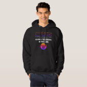 IBONELTD. DE OPWARMING VAN DE AARDE IS ONZE CUE 2D HOODIE (Voorkant volledig)