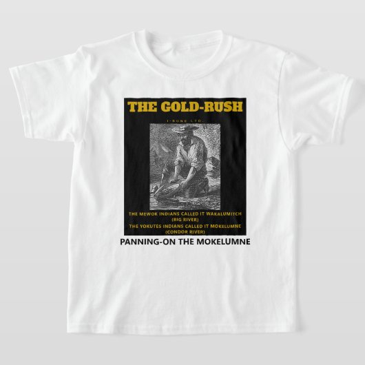 IBONELTD. GOLD-RUSH PANNING2 T-Shirt (Laagn)