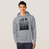 IBONELTD. LEVEN OP AARDE 3 HOODIE (Voorkant volledig)