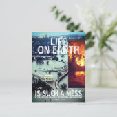 IBONELTD. LIFE ON EARTH 2d Briefkaart (Staand voorkant)