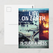 IBONELTD. LIFE ON EARTH 2d Briefkaart (Voorkant / Achterkant)