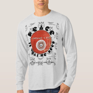 IBONELTD. T-SHIRT PEACE EST CE DONT NOUS AVONS BES
