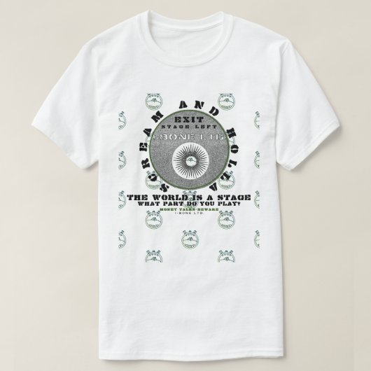 IBONELTD. T-shirt SCREAM & HOLLA 1 (Design devant)