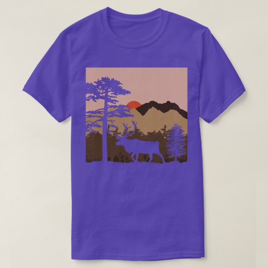 ibou Sunset TShirt (Design devant)