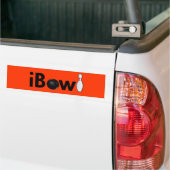 iBowl (kogelpen) Bumpersticker (Op Truck)