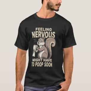 IBS Moeder Prikkelbare Darm Syndroom Eekhoorn Poep T-shirt