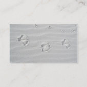 IBSP Cartes de visite des traces de mouettes (Dos)