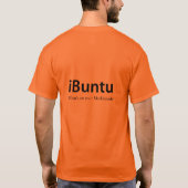 iBuntu T-shirt (Achterkant)