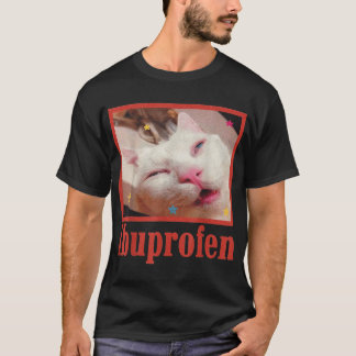 Ibuprofen Kat Meme T-shirt