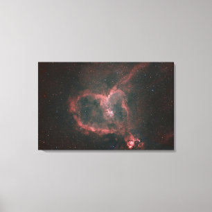 IC1805, de hartvernevel Canvas Afdruk