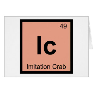 Ic - Imitatie Krab Chemie Periodiek Systeem