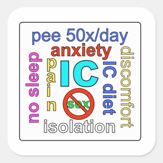 IC-woorden stickers (Voorkant)