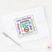 IC-woorden stickers (Envelop)