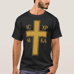IC XC NIKA Grieks Christelijk-orthodox christogram T-shirt