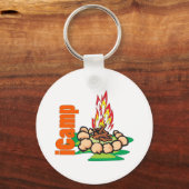 iCamp Camping Shirt Sleutelhanger (Voorkant)