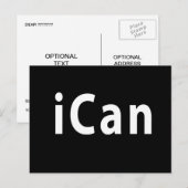 iCan - Briefkaart (Voorkant / Achterkant)