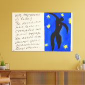 Icarus  canvas afdruk (Insitu (Woonkamer))