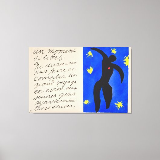 Icarus  canvas afdruk (Voorkant)