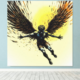 Icarus Canvas Afdruk