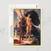 Icarus en Daedalus door Frederick Leighton Briefkaart (Voorkant / Achterkant)