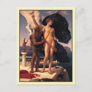 Icarus en Daedalus door Frederick Leighton Briefkaart