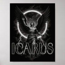 ICARUS esthetisch ontwerp poster