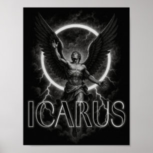 ICARUS esthetisch ontwerp poster