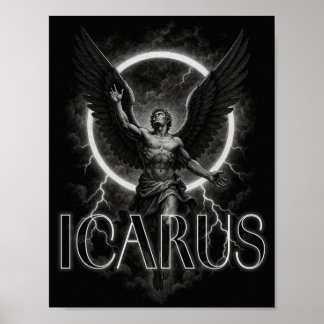 ICARUS esthetisch ontwerp poster