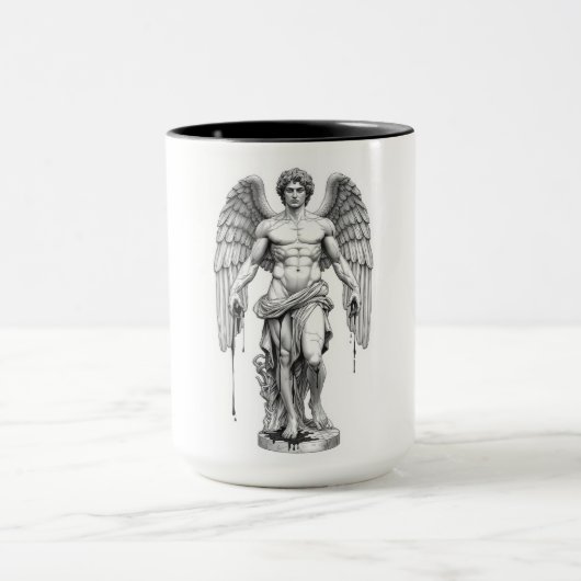 Icarus Flight Minimalist Coffee Mug (Centre)