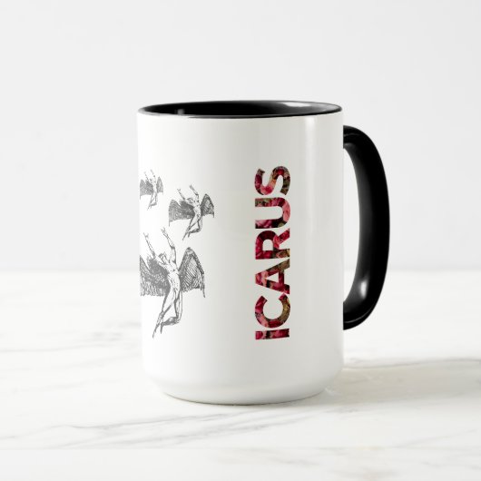 ICARUS Grieks Mythologie Mok (Voorkant rechts)