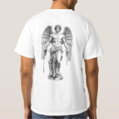 Icarus Minimalist Line Art T-Shirt - Aesthetic Gre (Dos)