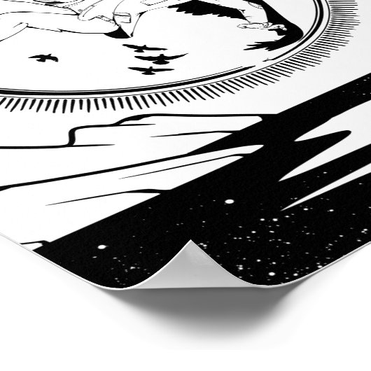 ICARUS MOUNTAIN SUIT 1000 lager Poster (Hoek)