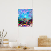 Icarus Rijzend Poster (Keuken)