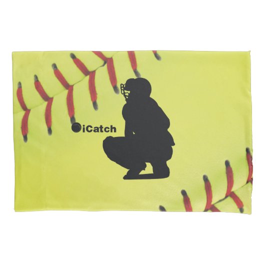 iCatch Fastpitch Softball Kussensloop (Voorkant)
