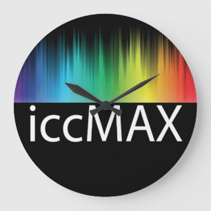 iccMAX-klok voor een kleurbeheerliefhebber Grote Klok