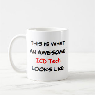 icd-technologie, geweldige koffiemok