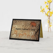 Ice Age Cave Art Kaart (Gele Bloem)