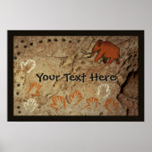 Ice Age Cave Art Poster (Voorkant)