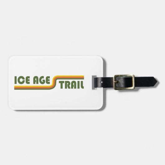 Ice Age Trail Bagagelabel (Voorkant horizontaal)