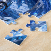 Ice Alien Warrior Puzzle (Côté)