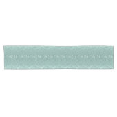 Ice Aqua  Damask Print Korte Tafelloper (Horizontaal)